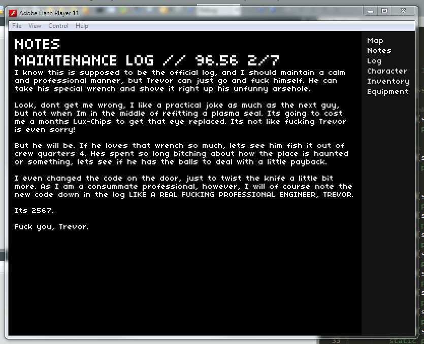Here is a thing I wrote
